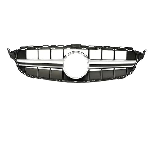 Kühlergrill Gitter Auto Für Benz C Klasse W205 2015-2018 Auto Kühlergrill Oberen Stoßstange Haube Mesh Grill Auto Zubehör Kühlergrill Auto Nieren von ESyem