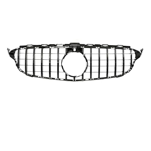Kühlergrill Gitter Auto Für Benz C Klasse W205 2015-2018 Auto Kühlergrill Oberen Stoßstange Haube Mesh Grill Auto Zubehör Kühlergrill Auto Nieren von ESyem