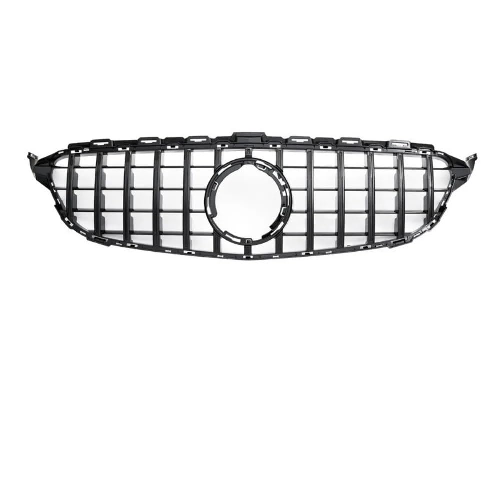 Kühlergrill Gitter Auto Für Benz C Klasse W205 C200 C250 C300 C350 2019 2020 2021 Pre-GT Mit Kamera Loch Stil Auto Front Stoßstange Grille Zubehör Kühlergrill Auto Nieren von ESyem