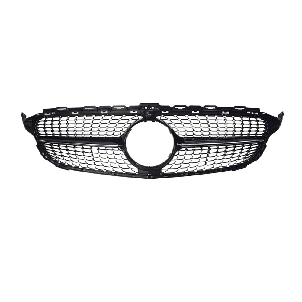 Kühlergrill Gitter Auto Für C-Klasse W205 2014-2018 Autozubehör Frontgrill Mittelnetzgrills Montagerahmenabdeckung Dekorationsteile Kühlergrill Auto Nieren von ESyem