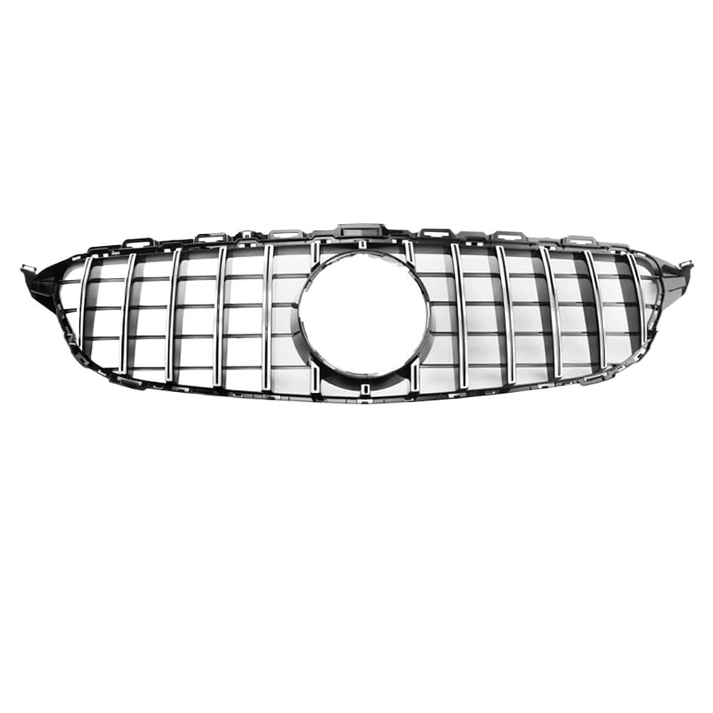 Kühlergrill Gitter Auto Für C-Klasse W205 2014-2018 Autozubehör Frontgrill Mittelnetzgrills Montagerahmenabdeckung Dekorationsteile Kühlergrill Auto Nieren von ESyem