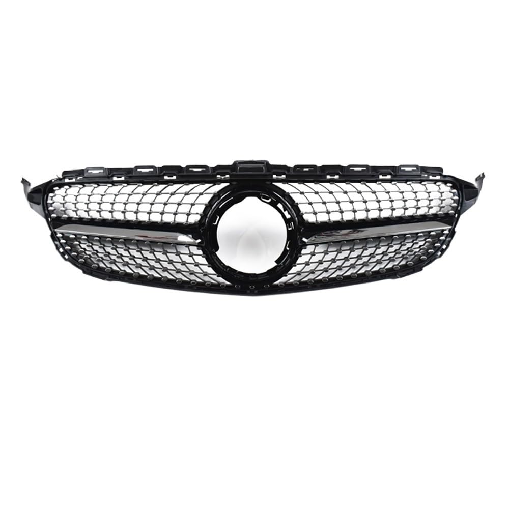 Kühlergrill Gitter Auto Für C-Klasse W205 2019-2023 Autozubehör Frontgrill Mittelnetzgrills Montagerahmenabdeckung Dekorationsteile Kühlergrill Auto Nieren von ESyem