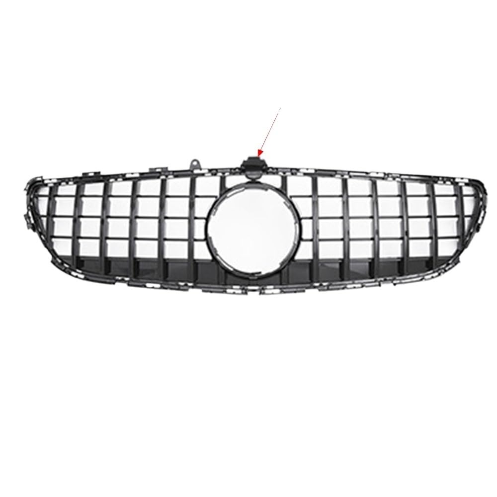Kühlergrill Gitter Auto Für CLS Klasse W218 2011 2012 2013 2014 2015 2016 2017 2018 Auto Frontgrill Stoßstange Haube Mesh Mit Kamera Loch Grille Kühlergrill Auto Nieren von ESyem