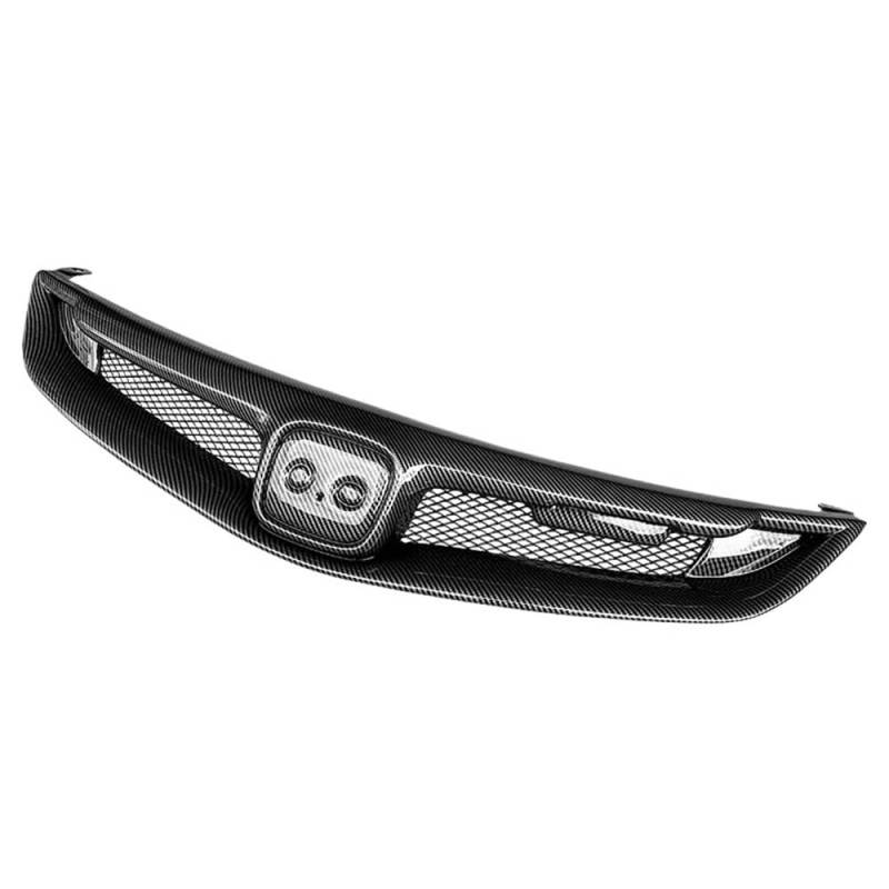 Kühlergrill Gitter Auto Für Civic 2006-2011 Auto Kühlergrill Auto Oberen Stoßfänger Haube Mesh Körper Kit Zubehör Carbon Fiber Grid Kühlergrill Auto Nieren von ESyem