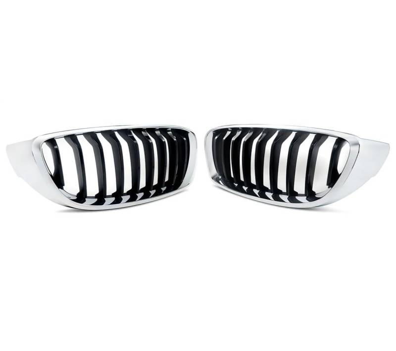 Kühlergrill Gitter Auto Für F32 F33 F36 F80 M4 435i 440i 2014+ Chrom Schwarz Rechte Seite Frontgrill Kühlergrill Auto Nieren von ESyem