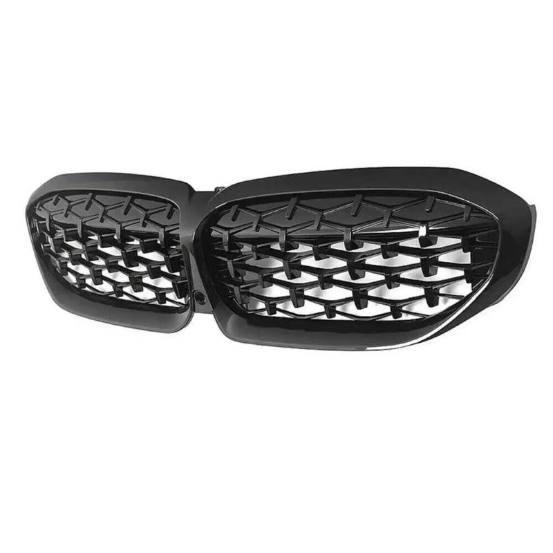 Kühlergrill Gitter Auto Für G20 3er G20 G21 G28 2019-2022 Frontstoßstangenhaube Nierengrill Ersatz Black Diamond Meteor Style Kühlergrill Auto Nieren von ESyem