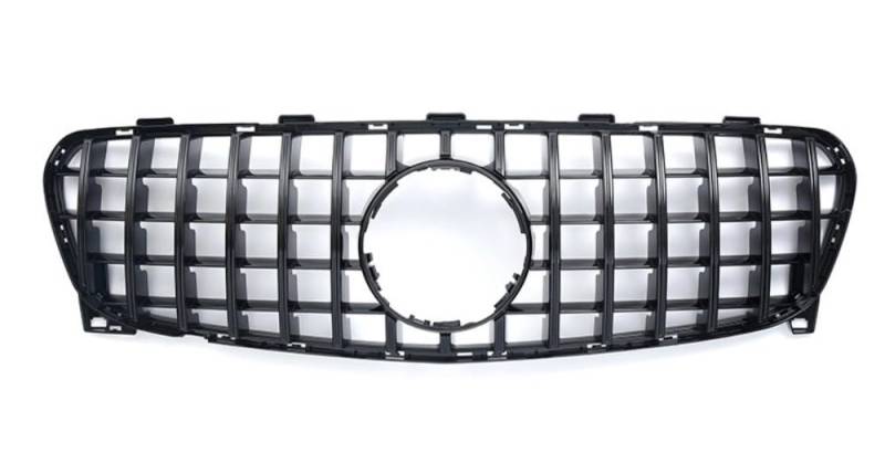 Kühlergrill Gitter Auto Für GLA Klasse Für X156 2017-2020 Für GLA200 GLA250 GLA45 GT Stil Schwarz Kühlergrill Auto Stoßstange Haube mesh Grid Kühlergrill Auto Nieren von ESyem