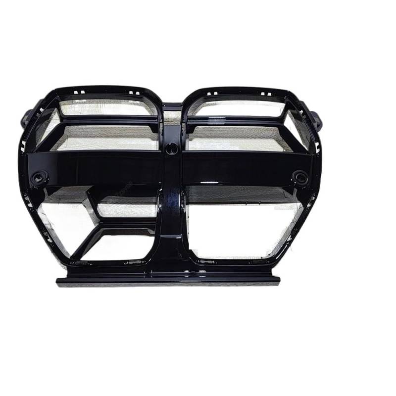 Kühlergrill Gitter Auto Für M3 G80 G81 M4 G82 G83 2021-2024 Auto Front Stoßstange Gitter Glänzend Schwarz Haube Grill Auto Zubehör Kühlergrill Auto Nieren von ESyem