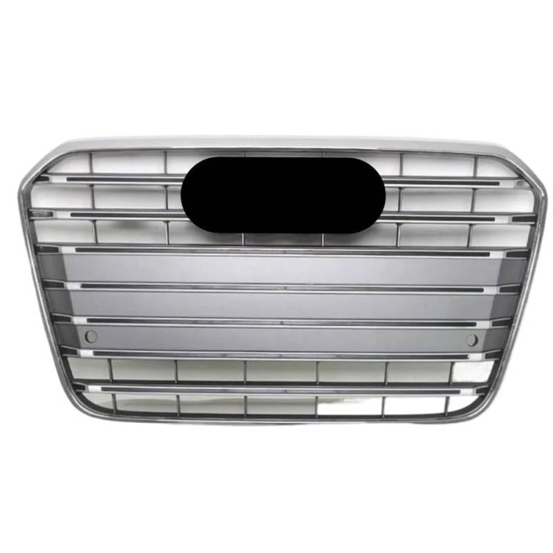 Kühlergrill Gitter Auto Für RS6 Stil Vorne Sport Hex Mesh Haube Grill Schwarz Für A6/S6 C7 2012 2013 2014 2015 Auto-Styling Zubehör Kühlergrill Auto Nieren von ESyem