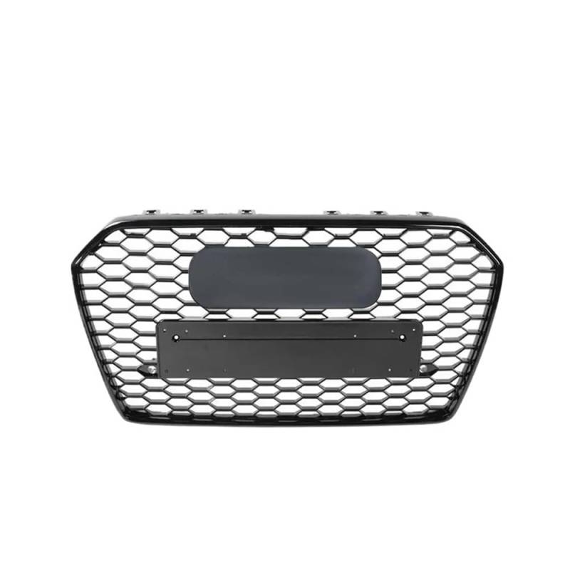 Kühlergrill Gitter Auto Für S6 Stil Front Sport Haube Grill Für A6/S6 C7 2012-2015 Front Sport Hex Mesh Grill Auto-Styling Zubehör Kühlergrill Auto Nieren von ESyem