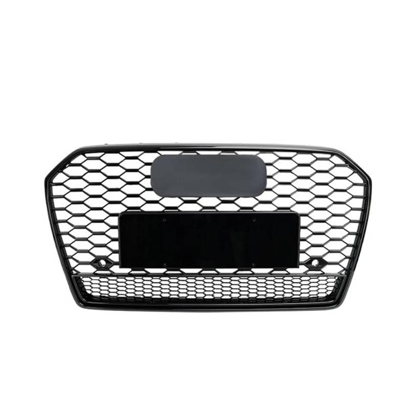 Kühlergrill Gitter Auto Für S6 Stil Front Sport Haube Grill Für A6/S6 C7 2012-2015 Front Sport Hex Mesh Grill Auto-Styling Zubehör Kühlergrill Auto Nieren von ESyem