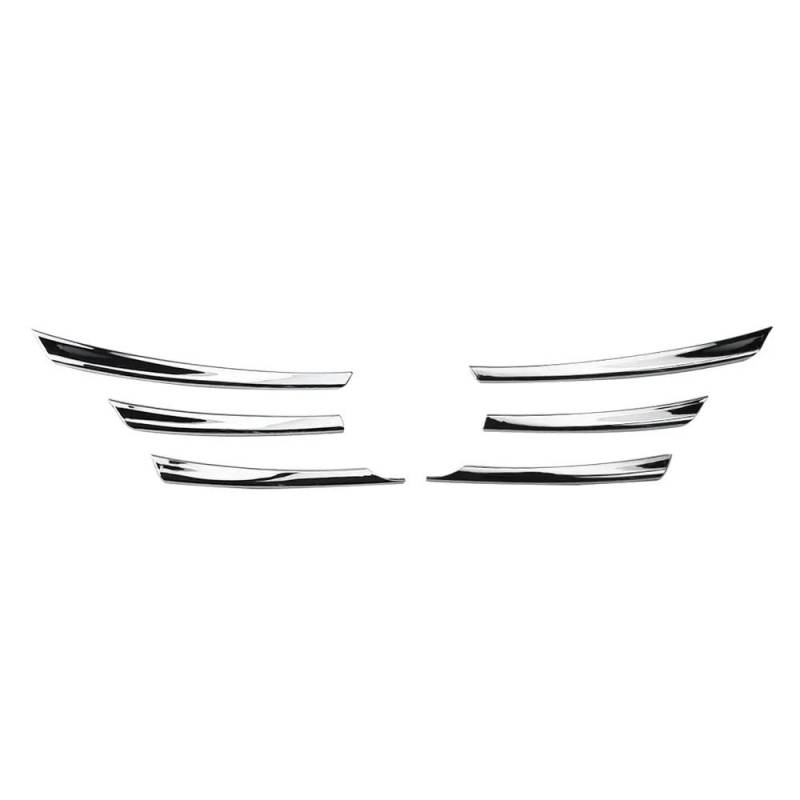 Kühlergrill Gitter Auto Für Sunny N17 Für Versa 2014-2017 Auto Front Mesh Grille Stoßstange Abdeckung Trim Grille 6 Teile/Satz Zubehör Kühlergrill Auto Nieren von ESyem