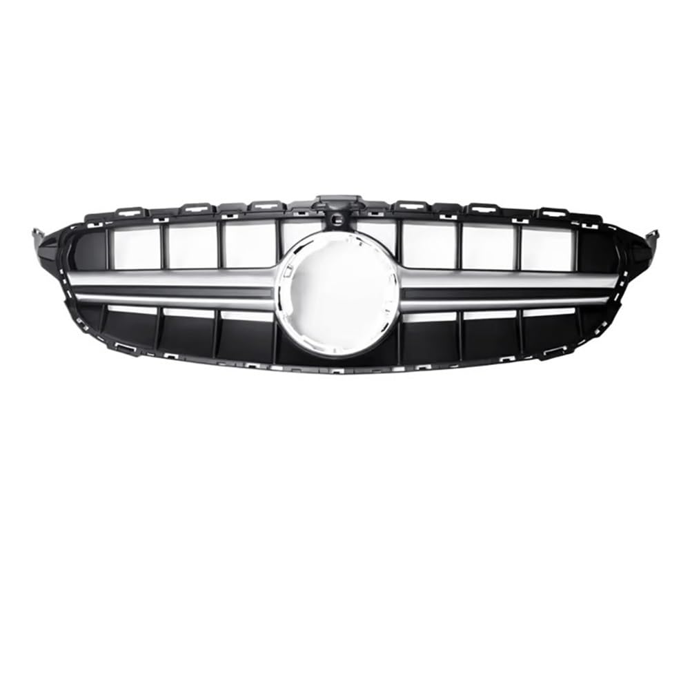 Kühlergrill Gitter Auto Für W205 2019 2019+ Auto Front Grill GTR Diamant AMG Stil Oberen Stoßstange Grille Auto Zubehör Kühlergrill Auto Nieren von ESyem