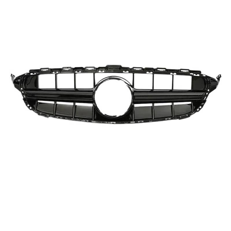 Kühlergrill Gitter Auto Für W205 2019 2019+ Auto Front Grill GTR Diamant AMG Stil Oberen Stoßstange Grille Auto Zubehör Kühlergrill Auto Nieren von ESyem