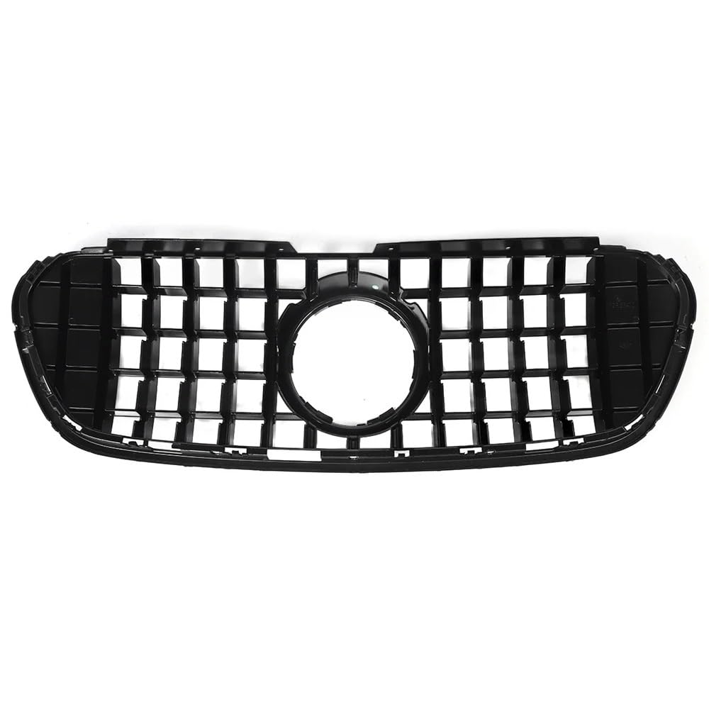 Kühlergrill Gitter Auto Für X-Klasse X470 220D GT Frontgrill Stoßstange Glanz Schwarz Grille 2018-2022 Autozubehör Kühlergrill Auto Nieren von ESyem