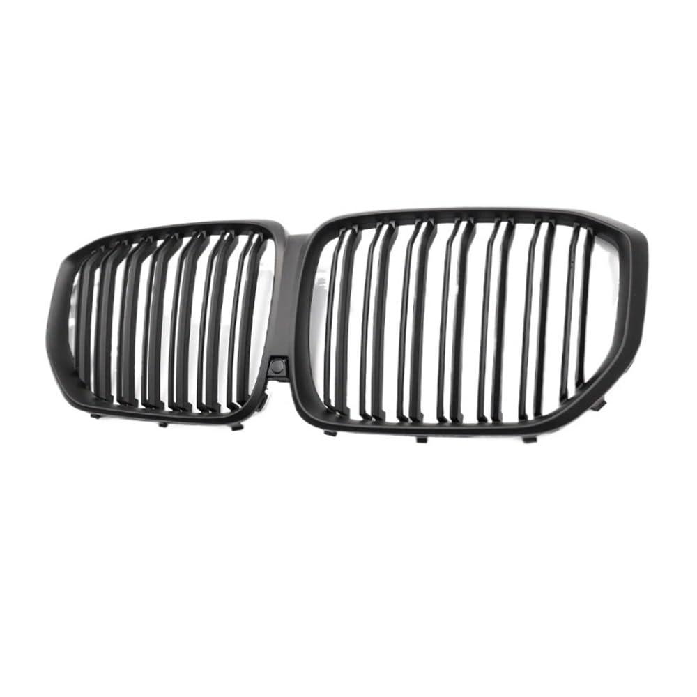 Kühlergrill Gitter Auto Für X5 G05 2019-2023 + Auto Front Grill Grillez Grills Glanz/Matt Schwarz Grille Auto Zubehör Single Line Kühlergrill Auto Nieren von ESyem