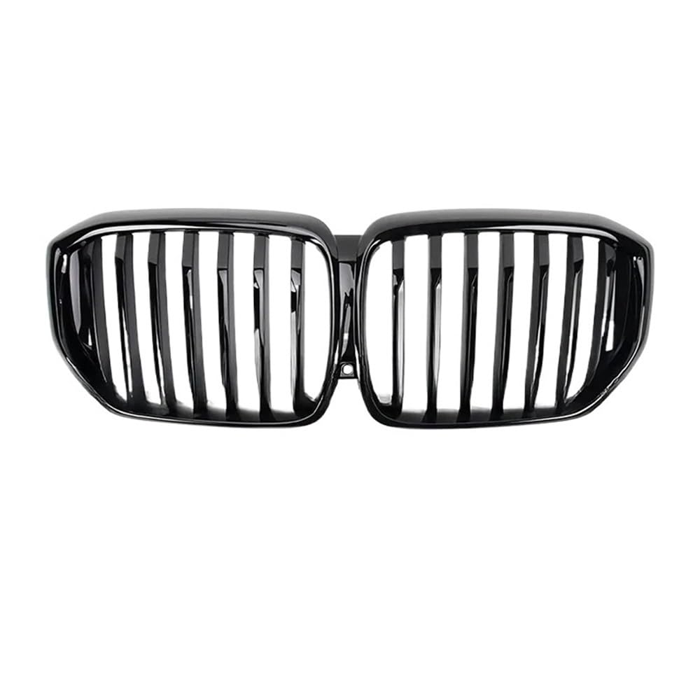 Kühlergrill Gitter Auto Für X5 G05 2019-2023 + Auto Front Grill Grillez Grills Glanz/Matt Schwarz Grille Auto Zubehör Single Line Kühlergrill Auto Nieren von ESyem