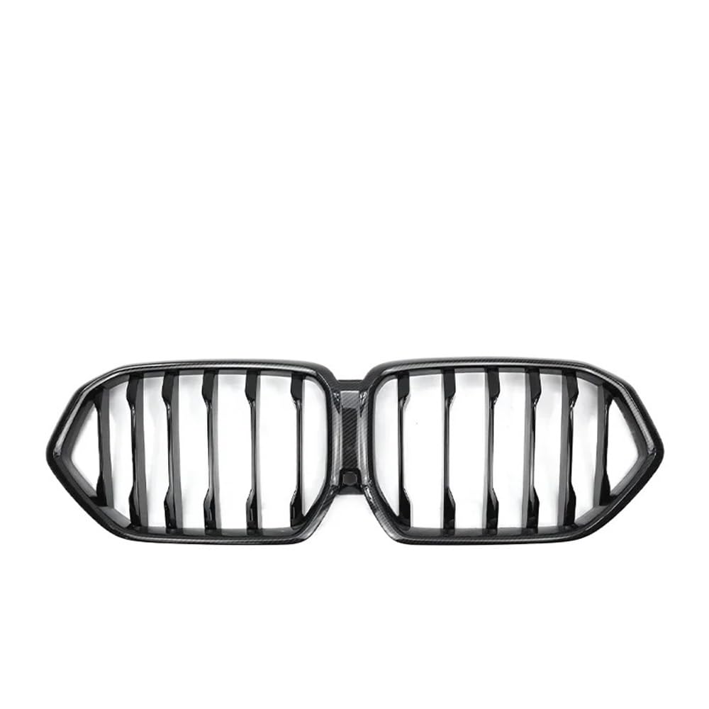 Kühlergrill Gitter Auto Für X6 Serie G06 2019-2023 Auto Front Stoßstange Grill Einzigen Doppel Lamellen ABS Ersatz Grille Auto Zubehör Kühlergrill Auto Nieren von ESyem