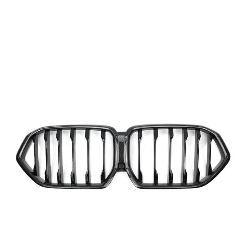 Kühlergrill Gitter Auto Für X6 Serie G06 2019-2023 Auto Front Stoßstange Grill Einzigen Doppel Lamellen ABS Ersatz Grille Auto Zubehör Kühlergrill Auto Nieren von ESyem
