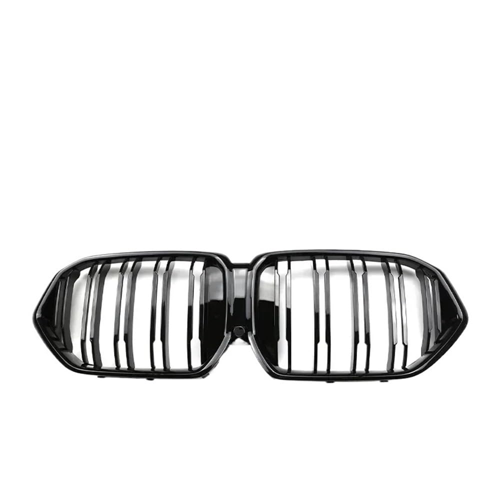 Kühlergrill Gitter Auto Für X6 Serie G06 2019-2023 Auto Front Stoßstange Grill Einzigen Doppel Lamellen ABS Ersatz Grille Auto Zubehör Kühlergrill Auto Nieren von ESyem