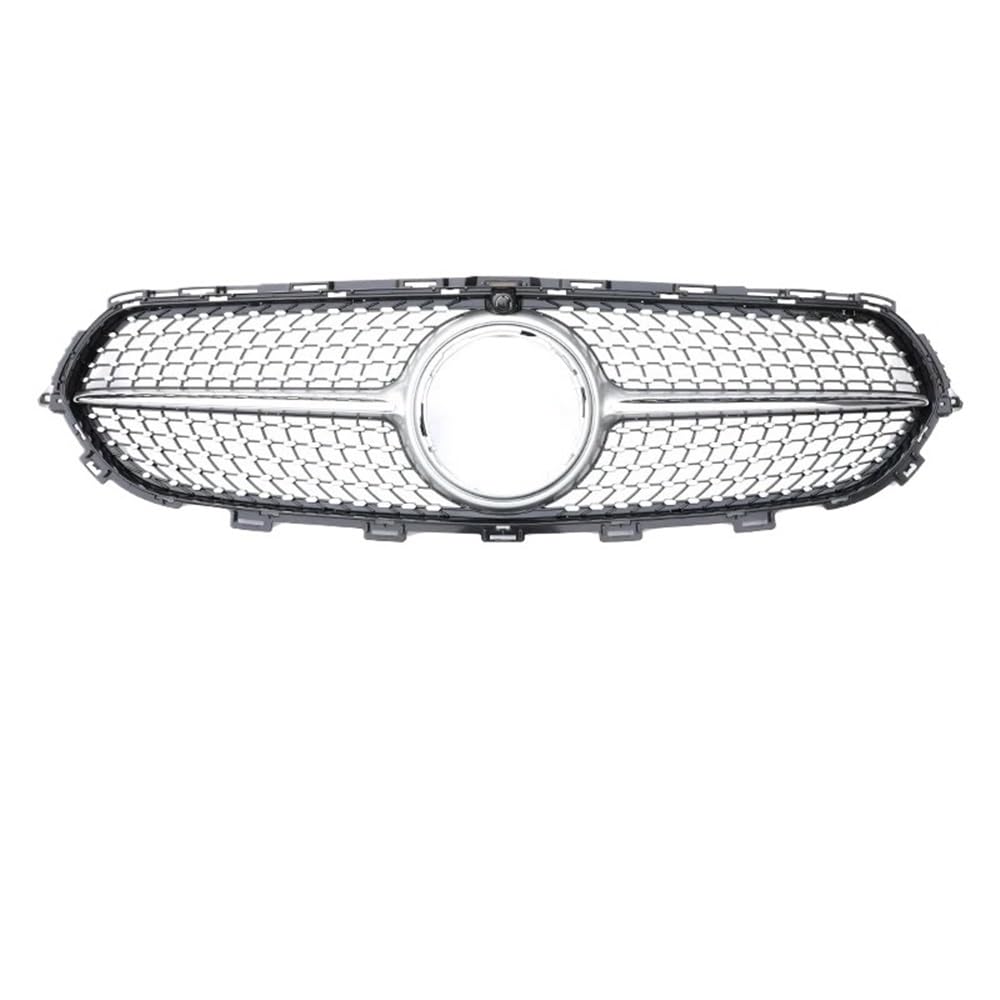 Kühlergrill Gitter Auto GT Diamond Style Auto-Fronthaubengrill Für Benz E-Klasse W213 2015+ E200 E300 E250 Kühlergrill Autogrills Frontgrill Kühlergrill Auto Nieren von ESyem