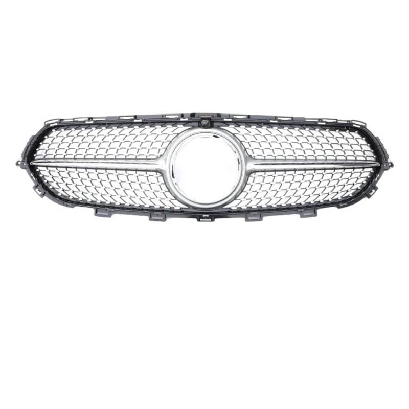 Kühlergrill Gitter Auto GT Diamond Style Auto-Fronthaubengrill Für Benz E-Klasse W213 2015+ E200 E300 E250 Kühlergrill Autogrills Frontgrill Kühlergrill Auto Nieren von ESyem