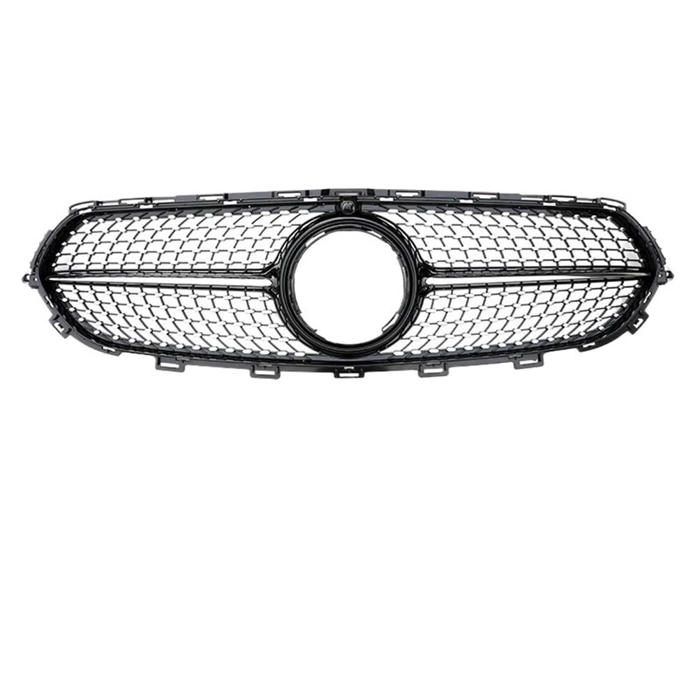 Kühlergrill Gitter Auto GT Diamond Style Auto-Fronthaubengrill Für Benz E-Klasse W213 2015+ E200 E300 E250 Kühlergrill Autogrills Frontgrill Kühlergrill Auto Nieren von ESyem