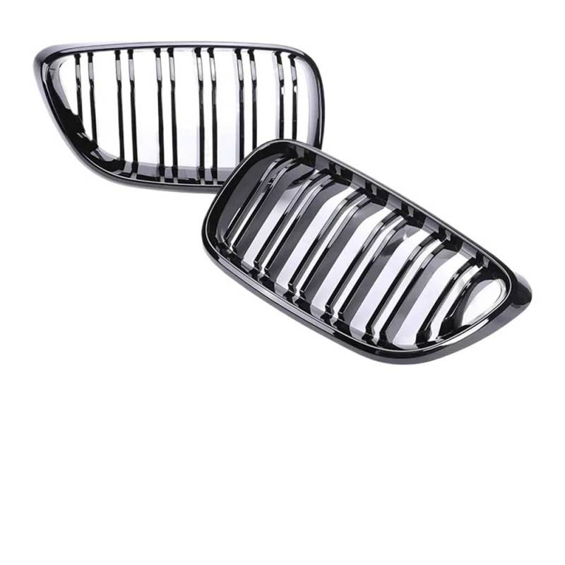 Kühlergrill Gitter Auto Glänzend Schwarze Facelift-Grillabdeckung, Frontstoßstange, Nierengitter für 2er-Serie F22 F23 2014–2020, 225i, 218i, 220i, 218d, Zubehör Kühlergrill Auto Nieren von ESyem