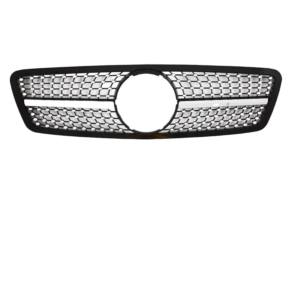 Kühlergrill Gitter Auto Match Frontgrill Haubengrill für C-Klasse W203 2000–2006 200K Tuning-Zubehör Ersatzteil Kühlergrill Auto Nieren von ESyem