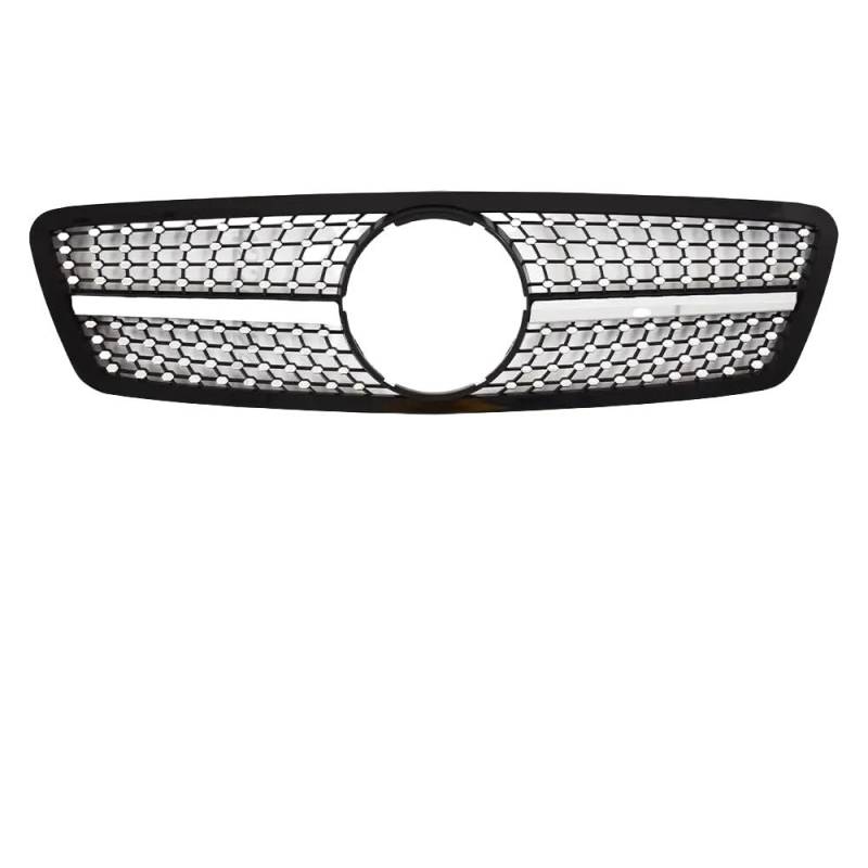 Kühlergrill Gitter Auto Match Frontgrill Haubengrill für C-Klasse W203 2000–2006 200K Tuning-Zubehör Ersatzteil Kühlergrill Auto Nieren von ESyem