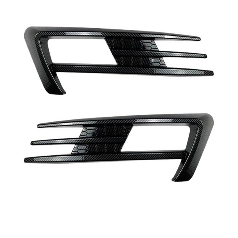 Kühlergrill Gitter Auto Paar Auto Nebelscheinwerfer Grill für 7 MK7 GTI 2014 2015 2016 2017 Nebelscheinwerfer Untere Stoßstangenabdeckung Kühlergrill Auto Nieren von ESyem