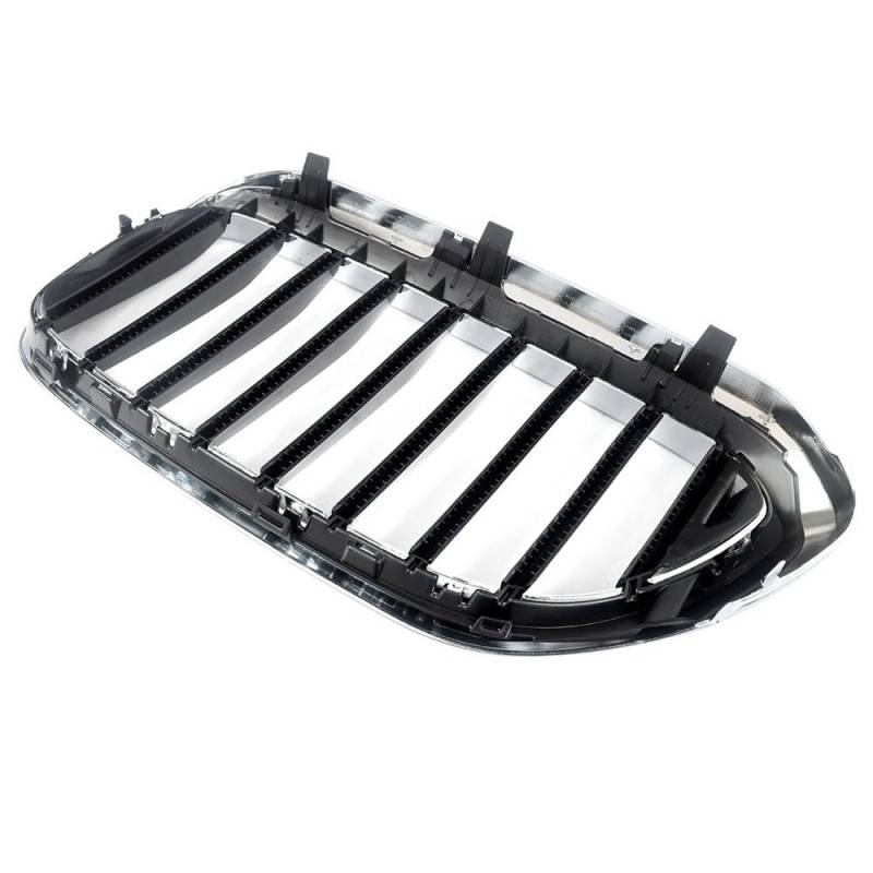 Kühlergrill Gitter Auto Passend für 5er G30 530i 540i 2017–2020, vorderer Nierengrill, Fahrerseite, Links und rechts Kühlergrill Auto Nieren von ESyem