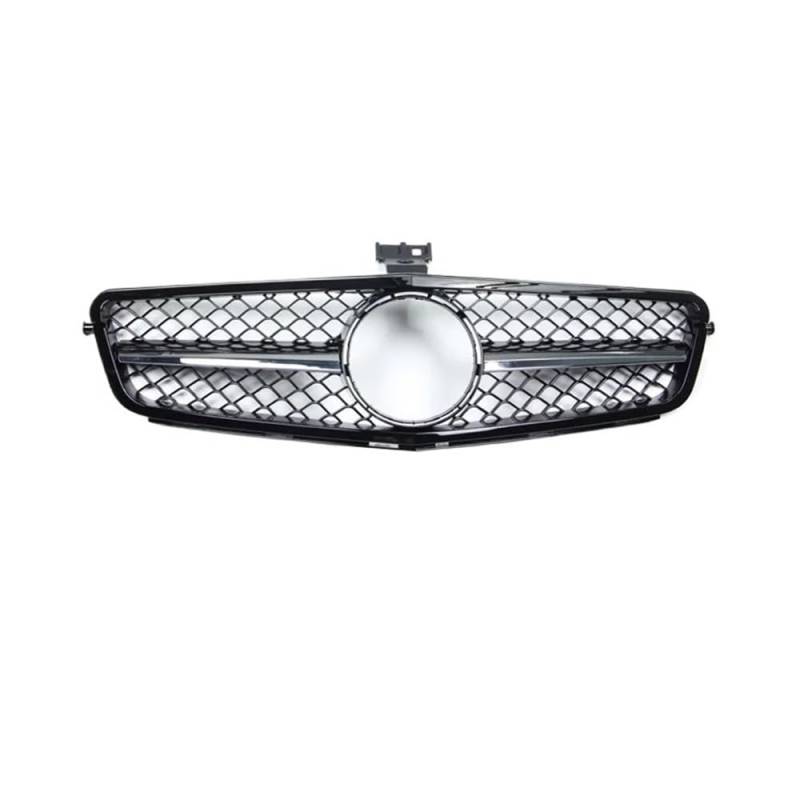 Kühlergrill Gitter Auto Perfekt passender Frontstoßstangengrill für C W204 C43 2007–2014 C180 C200 C250 C300 AMG GT Diamond Tuning Kühlergrill Auto Nieren von ESyem