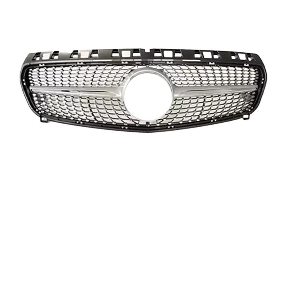 Kühlergrill Gitter Auto Sport Middle Mesh GT Diamond Frontgrill für W176 2013–2018 A200 A260 A45 A180 Tuning-Zubehör Kühlergrill Auto Nieren von ESyem