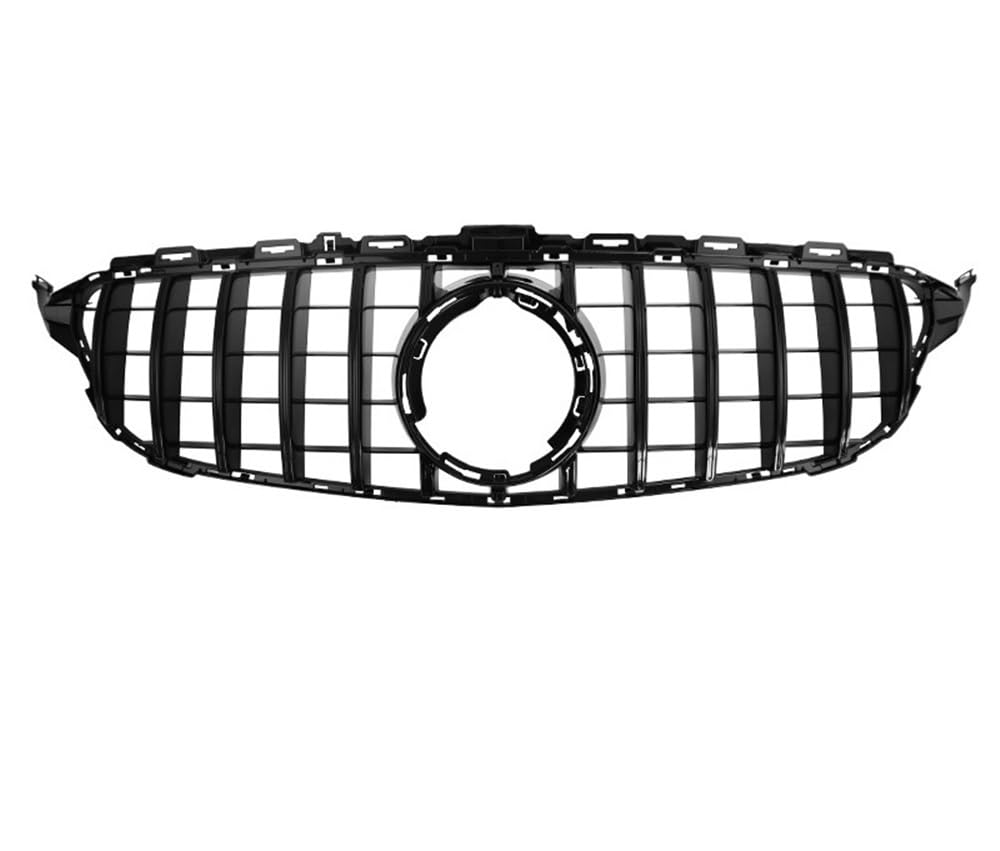 Kühlergrill Gitter Auto Tuning-Zubehör für das vordere Gitternetz für C W205 S205 C205 C180 C200 C260 C300 2014–2021 im GT-Stil Kühlergrill Auto Nieren von ESyem