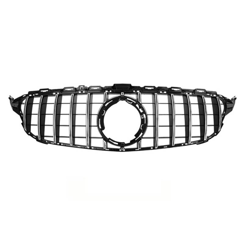 Kühlergrill Gitter Auto Tuning-Zubehör für das vordere Gitternetz für C W205 S205 C205 C180 C200 C260 C300 2014–2021 im GT-Stil Kühlergrill Auto Nieren von ESyem