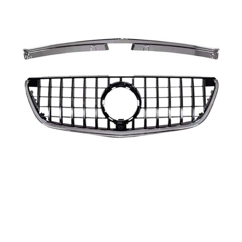 Kühlergrill Gitter Auto Upgrade Fronteinlass-Stoßstangengrill GT Diamond Facelift für W447 Benz V Vito 2015 2016 2017 2018 2019 Tuning Kühlergrill Auto Nieren von ESyem