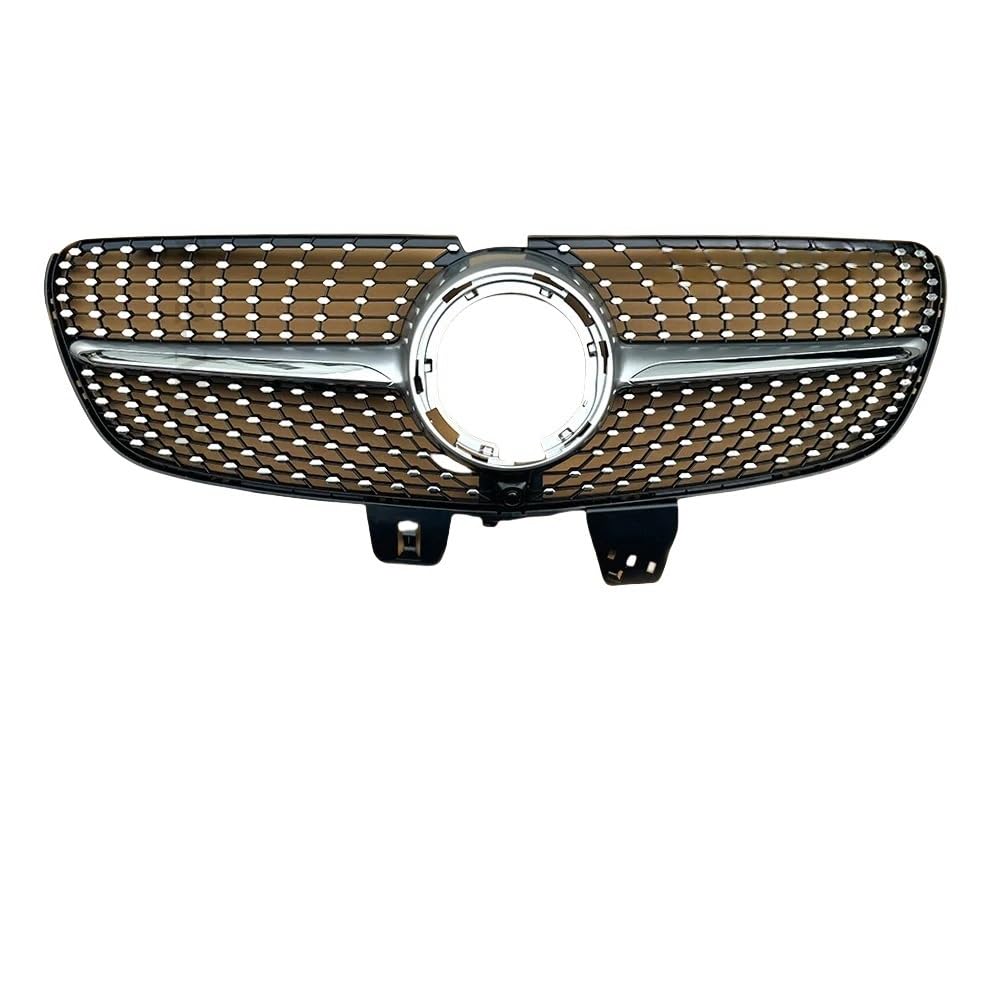 Kühlergrill Gitter Auto Vorderer Kühlergrill, Stoßstangengrill, Einlassgitter für W447 V-Klasse 2015–2023, GT-Diamant-Stil, Tuning-Zubehör Kühlergrill Auto Nieren von ESyem