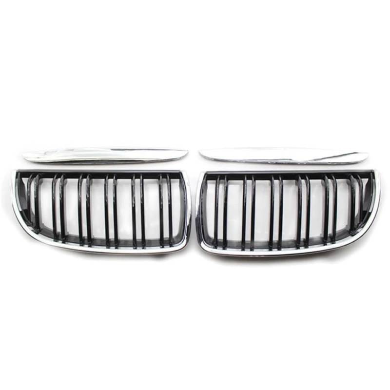 Kühlergrill Gitter Auto Vorderer Nierengrill, Doppellinie, für 3er E90 E91 Pre-LCI 2005–2008, Ersatzteil 51137120008 51137117242 Kühlergrill Auto Nieren von ESyem