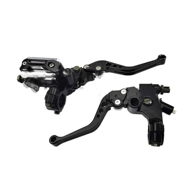 Lenker Bremskupplung Universal 7/8 "22mm Motorrad Bremse Kupplung Pumpe Hebel Hydraulische Hauptzylinder 12,7mm Pist Für Für Umgerüstet Teile von ESyem