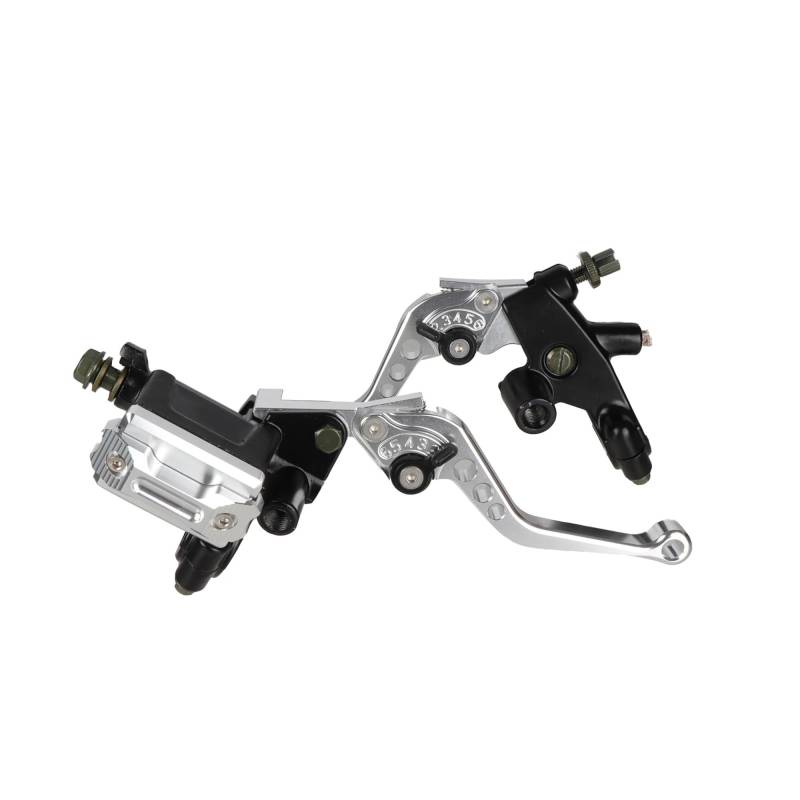 Lenker Bremskupplung Universal 7/8 "22mm Motorrad Bremse Kupplung Pumpe Hebel Hydraulische Hauptzylinder 12,7mm Pist Für Für Umgerüstet Teile von ESyem