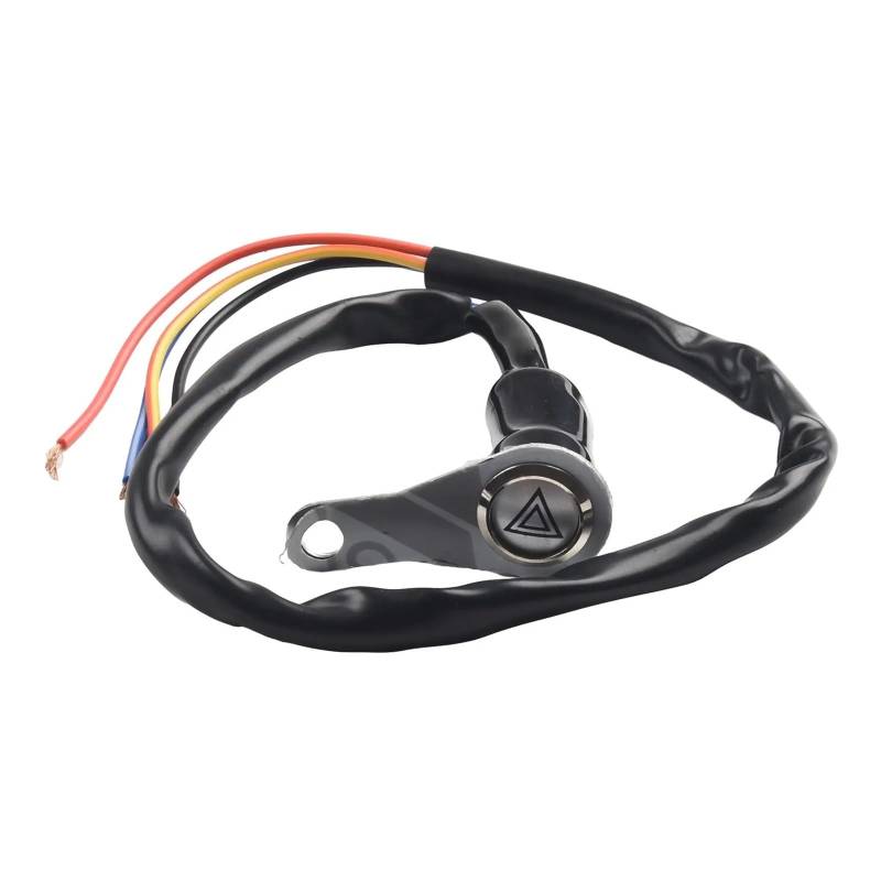 Motorrad Lenkerschalter 12V Arbeit Licht Motorrad Schalter AUF Off Lenker Montieren Push Button Accesorios para Motocicletas Motorräder Moto Acceso von ESyem