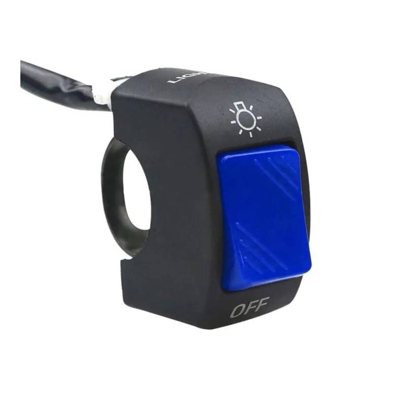 Motorrad Lenkerschalter 12V Motorrad EIN/AUS-Schalter Zweite-Linie Scheinwerferschalter Lenkerschalteranschluss Für Roller Motorradzubehör von ESyem