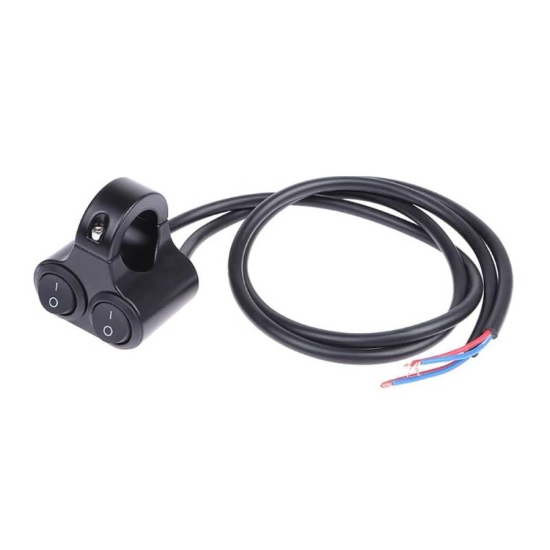 Motorrad Lenkerschalter 12V Motorrad Lenker Control Schalter Dual Button Control Scheinwerfer Blinker Lautsprecher Schalter 2 von ESyem