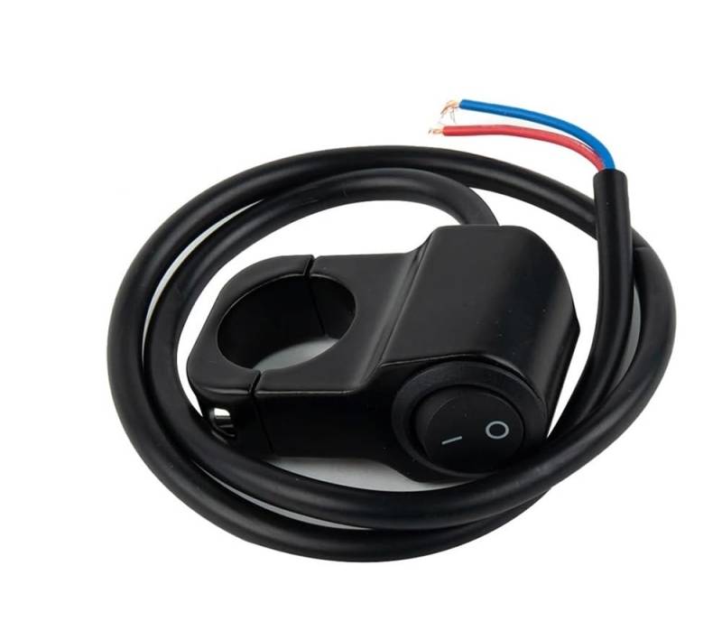 Motorrad Lenkerschalter 1PC Motorrad Lenker Scheinwerfer AUF/Off Schalter Licht Taste Nebel Scheinwerfer Schalter von ESyem