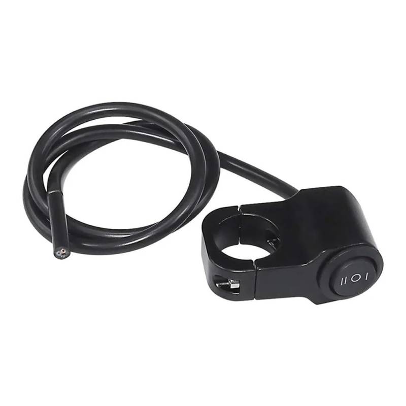 Motorrad Lenkerschalter 22mm 7/8 "Motorrad Lenker Scheinwerfer EIN/AUS Schalter DREI-Position 12V Scheinwerfer Headlebar Schalter Moto Zubehör von ESyem