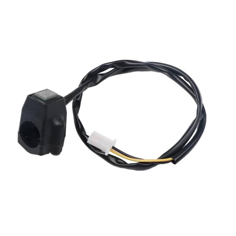 Motorrad Lenkerschalter 22mm Durable ATV Motorrad Dual Sport Quad Start Horn Kill Off Stop Schalter Taste Motorrad Zubehör Steuergriff Schalter von ESyem