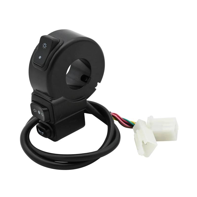 Motorrad Lenkerschalter 22mm Lenkerschalter Hupenknopf Blinker Licht Scheinwerfer 3 In1 Controller Schalter Für Motorrad Roller Universal ATV von ESyem