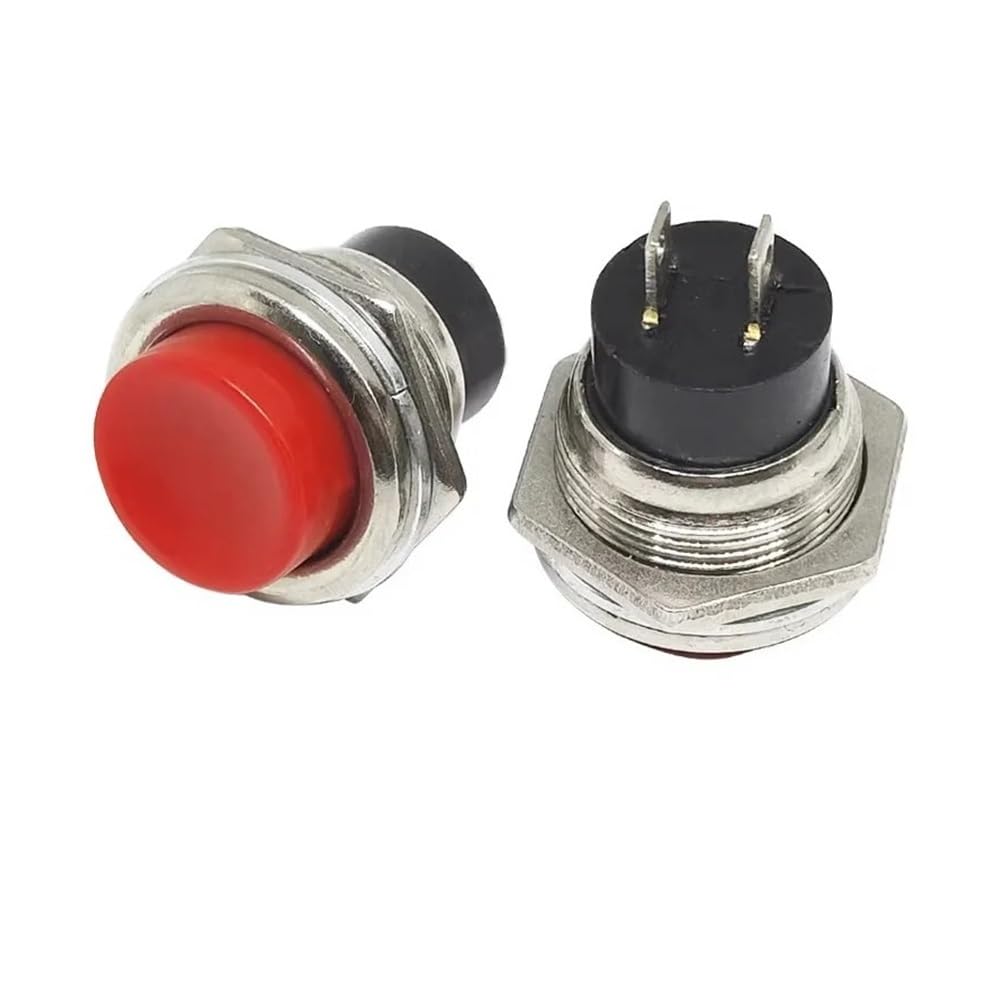 Motorrad Lenkerschalter 5/20 STÜCKE 16 MM Netzschalter Runder Roter Schalter DS-212 Kleiner Selbstzurücksetzender Momentandruckknopf Start Compound-Taste Netzschalter Motorrad Lenkerschalter 5/20 STÜCKE 16 MM Netzschalter Runder Roter Schalter DS-212 Kleiner Selbstzurücksetzender Momentandruckknopf Start Compound-Taste Netzschalter von ESyem