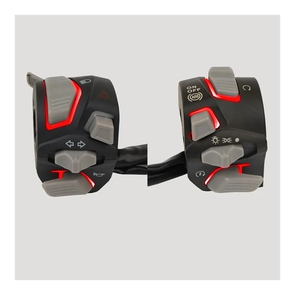 Motorrad Lenkerschalter 7/8 '' 22mm Universal Motorrad Lenker Schalter Scheinwerfer Warnlicht Blinker Blitzlicht Signal Horn Start Kill Button Mit Motorrad Lenkerschalter 7/8 '' 22mm Universal Motorrad Lenker Schalter Scheinwerfer Warnlicht Blinker Blitzlicht Signal Horn Start Kill Button Mit von ESyem